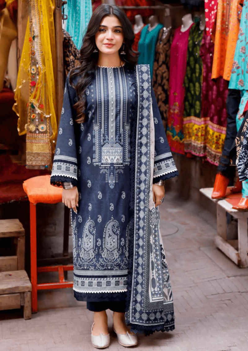 Asim Jofa Basic Prints 24 Ajbb 04 Lawn Collection