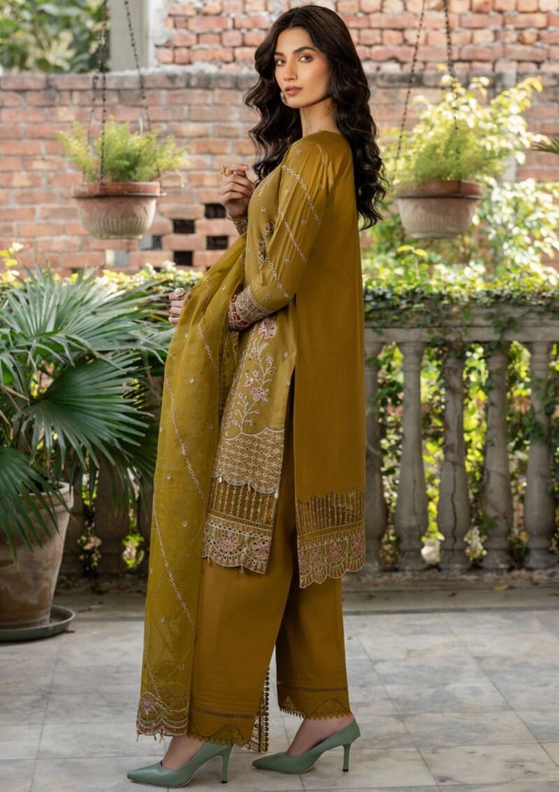 product Farasha Bahaar Fbl24-08 Summer Bloom Lawn Collection 24