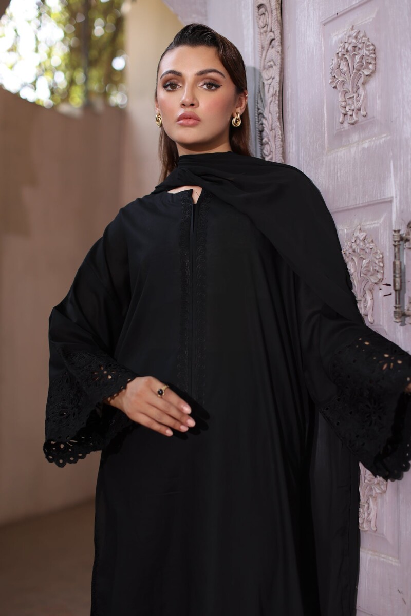 product Charizma 3 Pc Embroidered Cotton Shirt With Chiffon Dupatta And Trouser Cnp 4 053