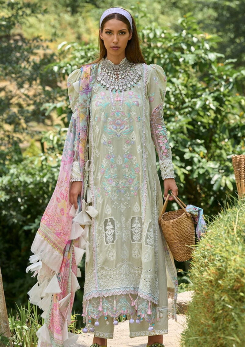 Ansab Jahangir Aj24 04 Anthurium Zoha Premium Lawn Collection