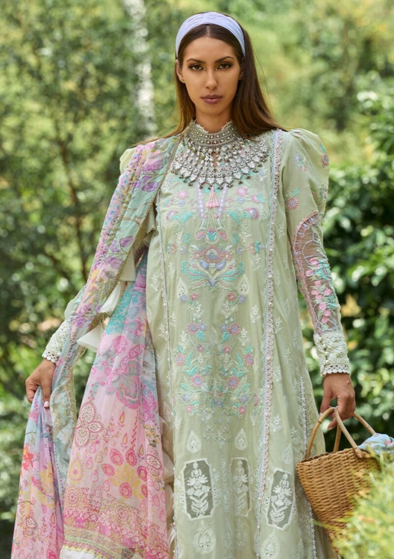 Ansab Jahangir Aj24 04 Anthurium Zoha Premium Lawn Collection