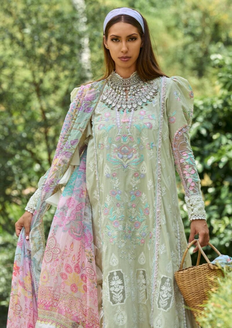 Ansab Jahangir Aj24 04 Anthurium Zoha Premium Lawn Collection