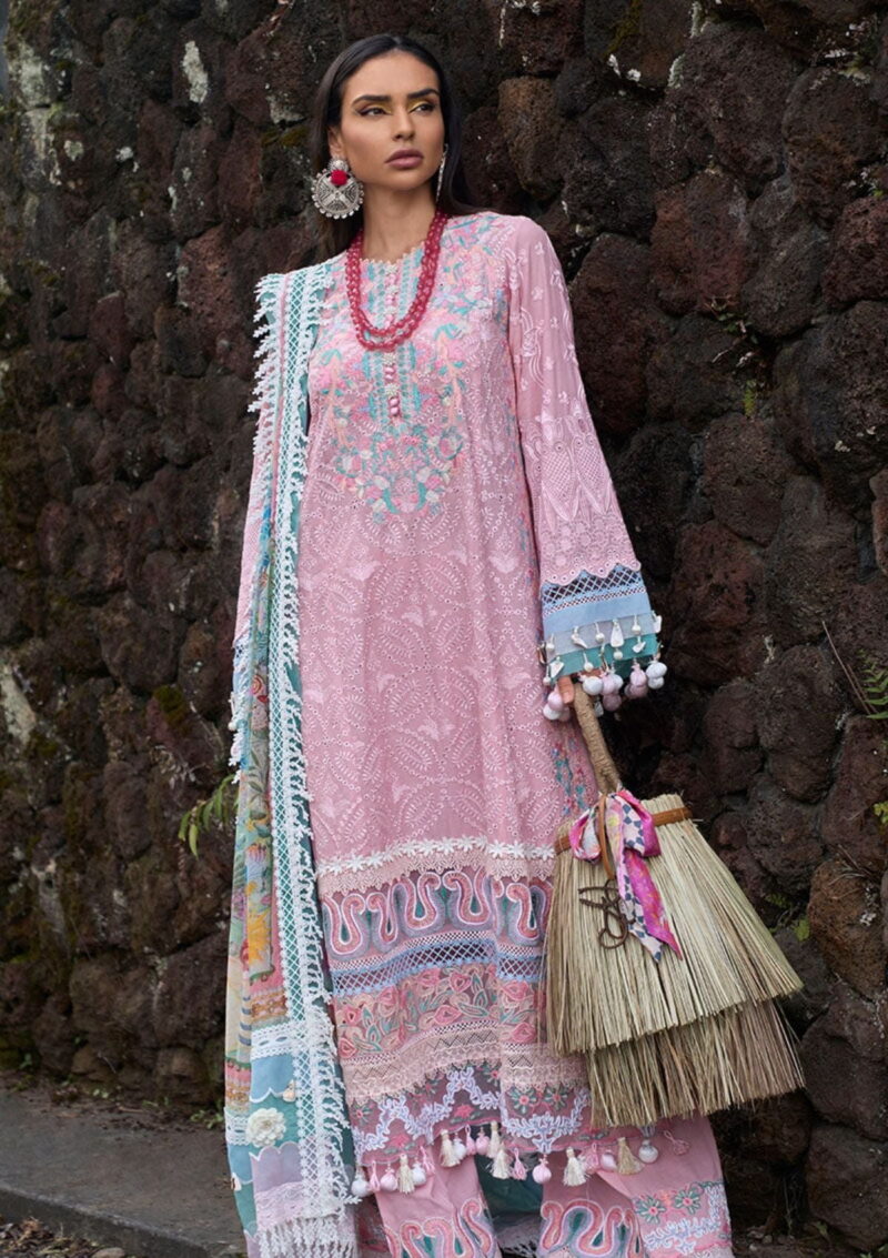 Ansab Jahangir Aj24 05 Peony Zoha Premium Lawn Collection