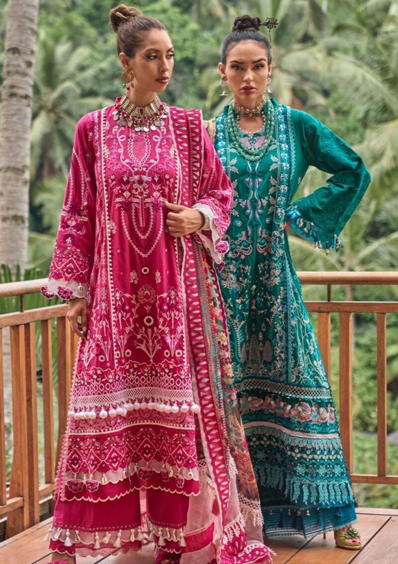 Ansab Jahangir Aj24 09 Champaca Prints Vol 2 Premium Lawn Collection