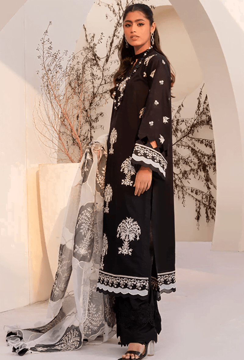 Humdum Al-01 Luxury Lawn 3pc Suit Collection 2024