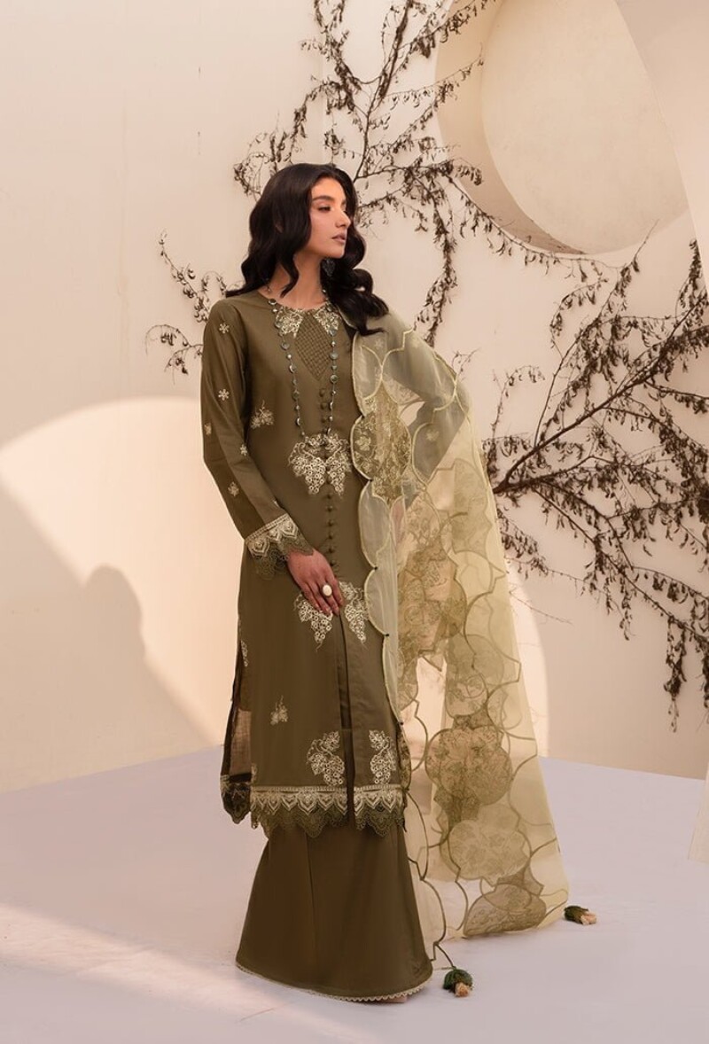 Humdum Al-04 Luxury Lawn 3pc Suit Collection 2024