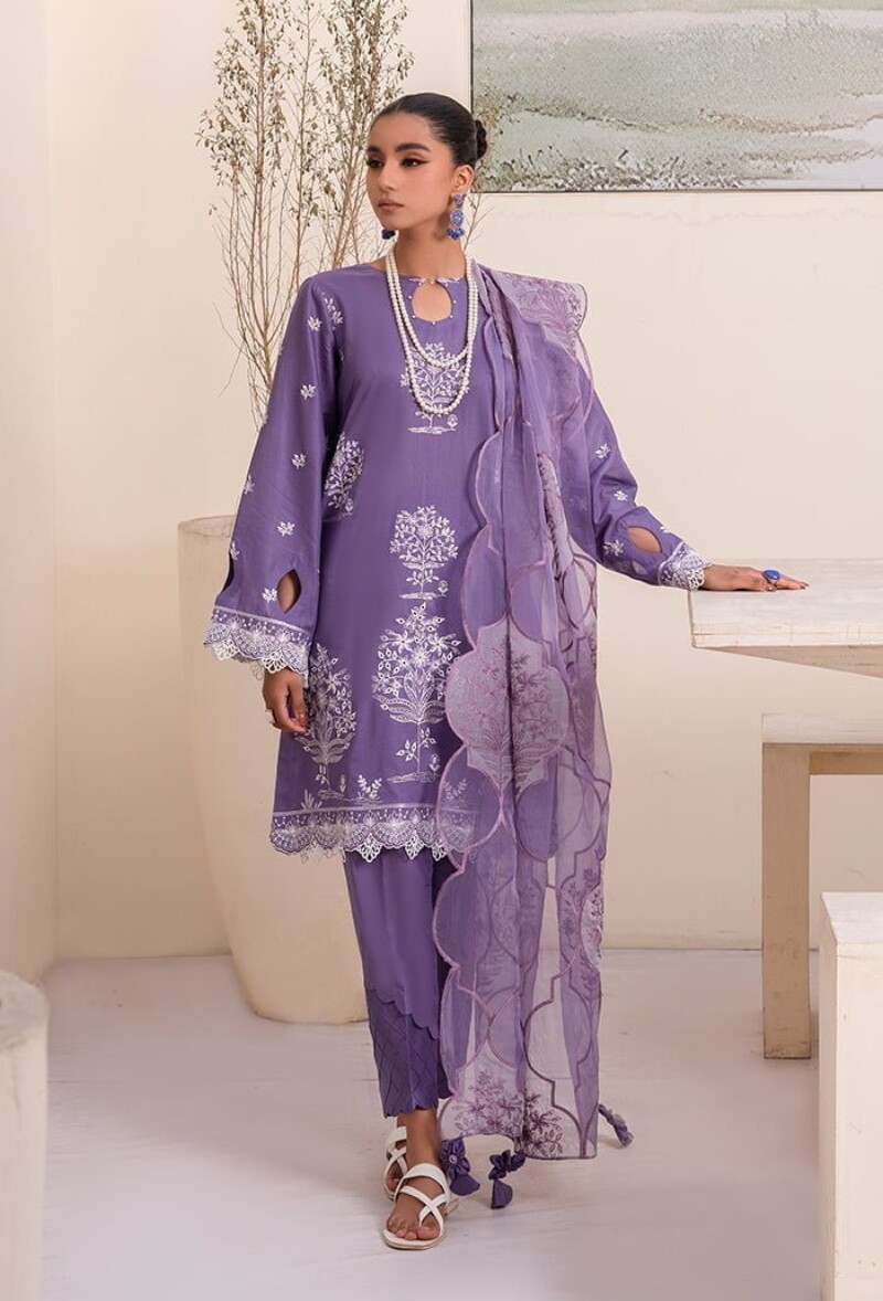 Humdum Al-05 Luxury Lawn 3pc Suit Collection 2024