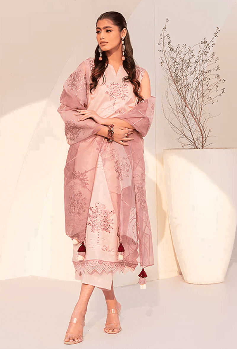 Humdum Al-06 Luxury Lawn 3pc Suit Collection 2024