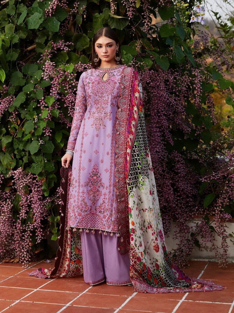 Hussain Rehar Eid Ayzel Eid Luxury Lawn Embroidered Collection 2024