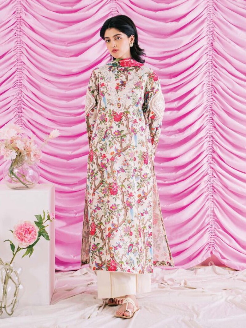 product Ayzel Azl-24-V3-09 Zoe Lawn 3pc Suit Collection 2024