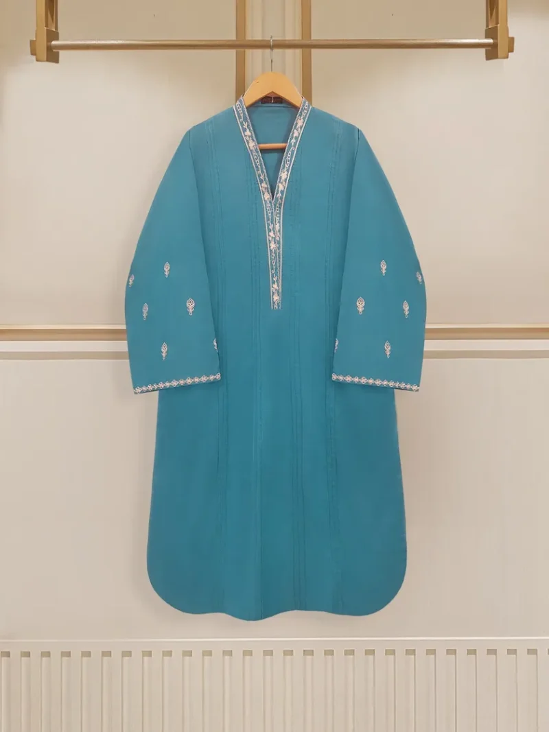 product Agha Noor Official S107739 Fine Pima Fully Embroidered Shirt