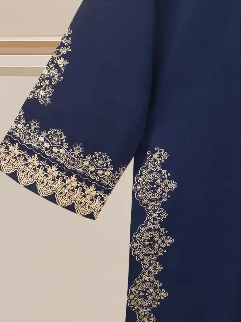 product Agha Noor Official S107733 Two Piece- Fine Jacquard Lawn Embroidered Shirt With Chiffon Dupatta