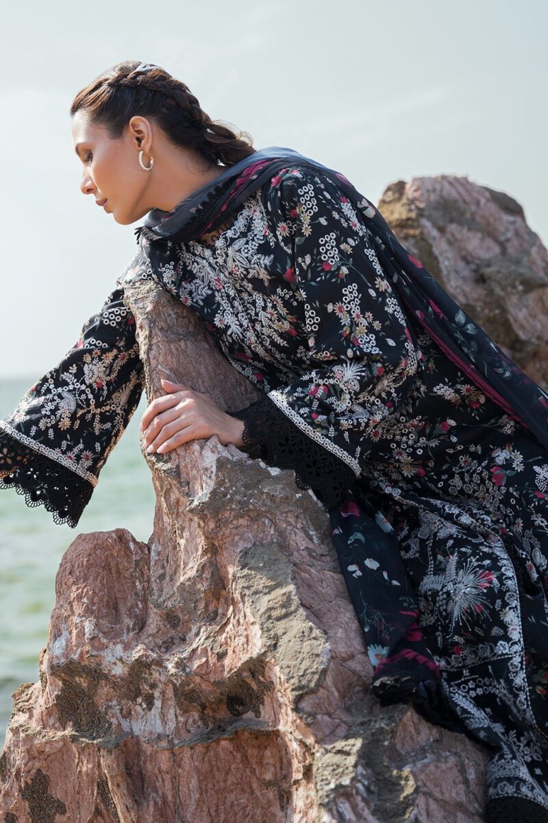 Afrozeh Levana Together Embroidered Lawn 3pc Suit Collection 2024