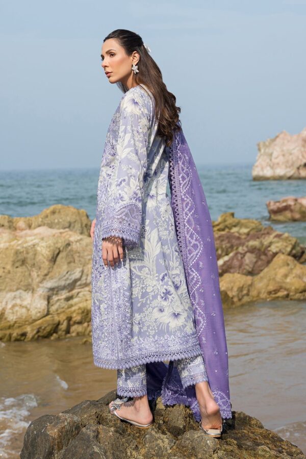 Afrozeh Wisteria Together Embroidered Lawn 3Pc Suit Collection 2024