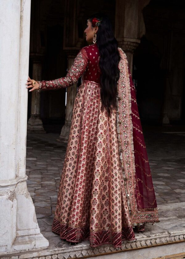 Hussain Rehar Dress Alta Luxury Festive Formal Korean Rawsilk Collection 2024