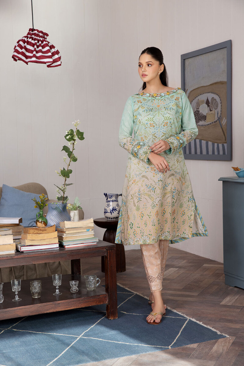 (product) Sobia Nazir Design 2B SN  UNSTITCHED Basic 24