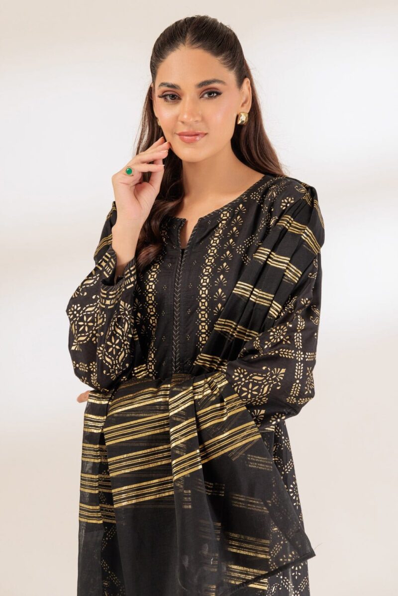 Bonanza Satrangi Black Viscose 3 Piece Bps5243p42 Festive Pret 2024