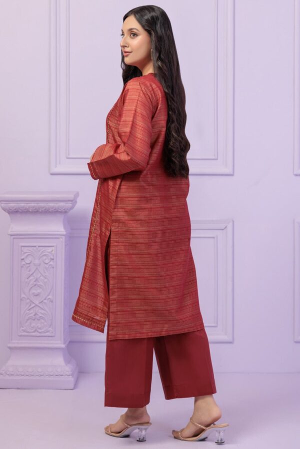 Bonanza Satrangi Red Mehsuri 2 Piece Bs2242P01 Co Ord Sets