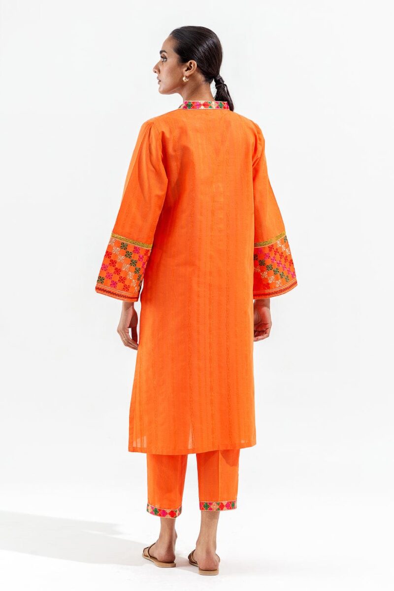 Beechtree 2 Piece Embroidered Brocia Jacquard Suit Pret