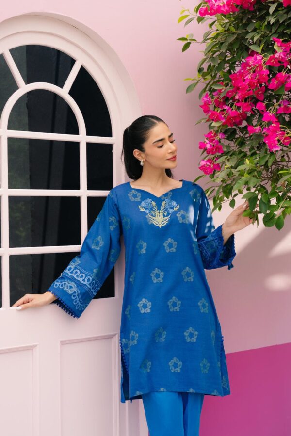 Beechtree 2 Piece Embroidered Jacquard Suit Pret