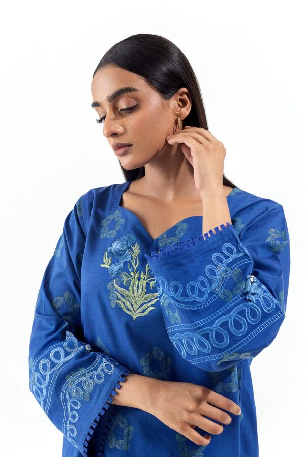 Beechtree 2 Piece Embroidered Jacquard Suit Pret