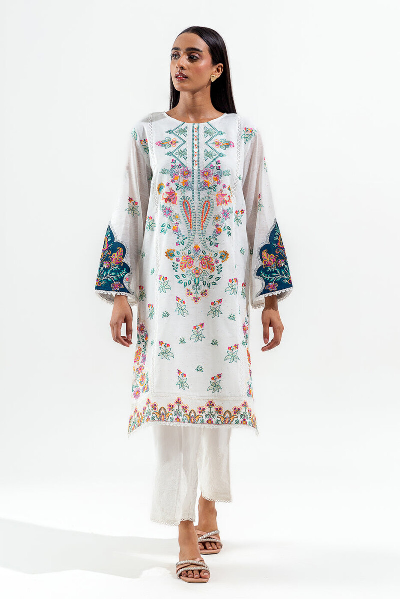 product Beech Tree Embroidered Multi Neps Shirt Luxury Pret