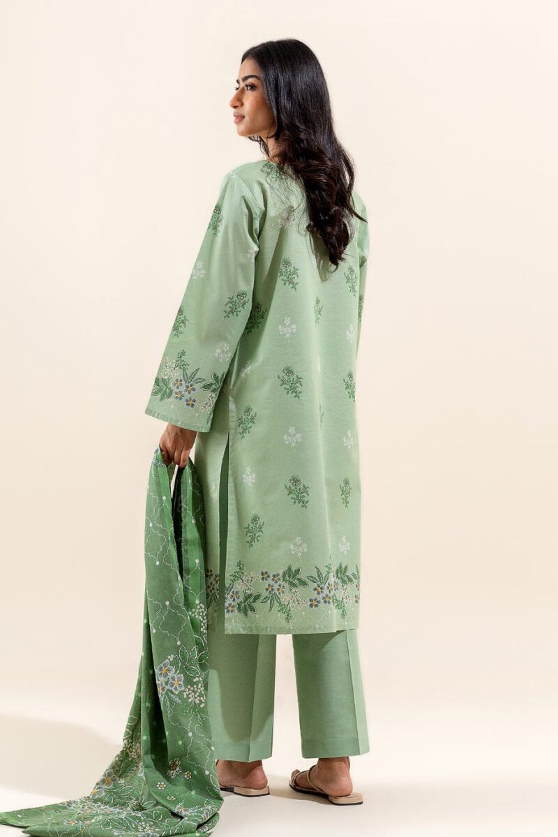 Beechtree 3 Piece Embroidered Lawn Suit Frosty Spruce Unstitched Summer