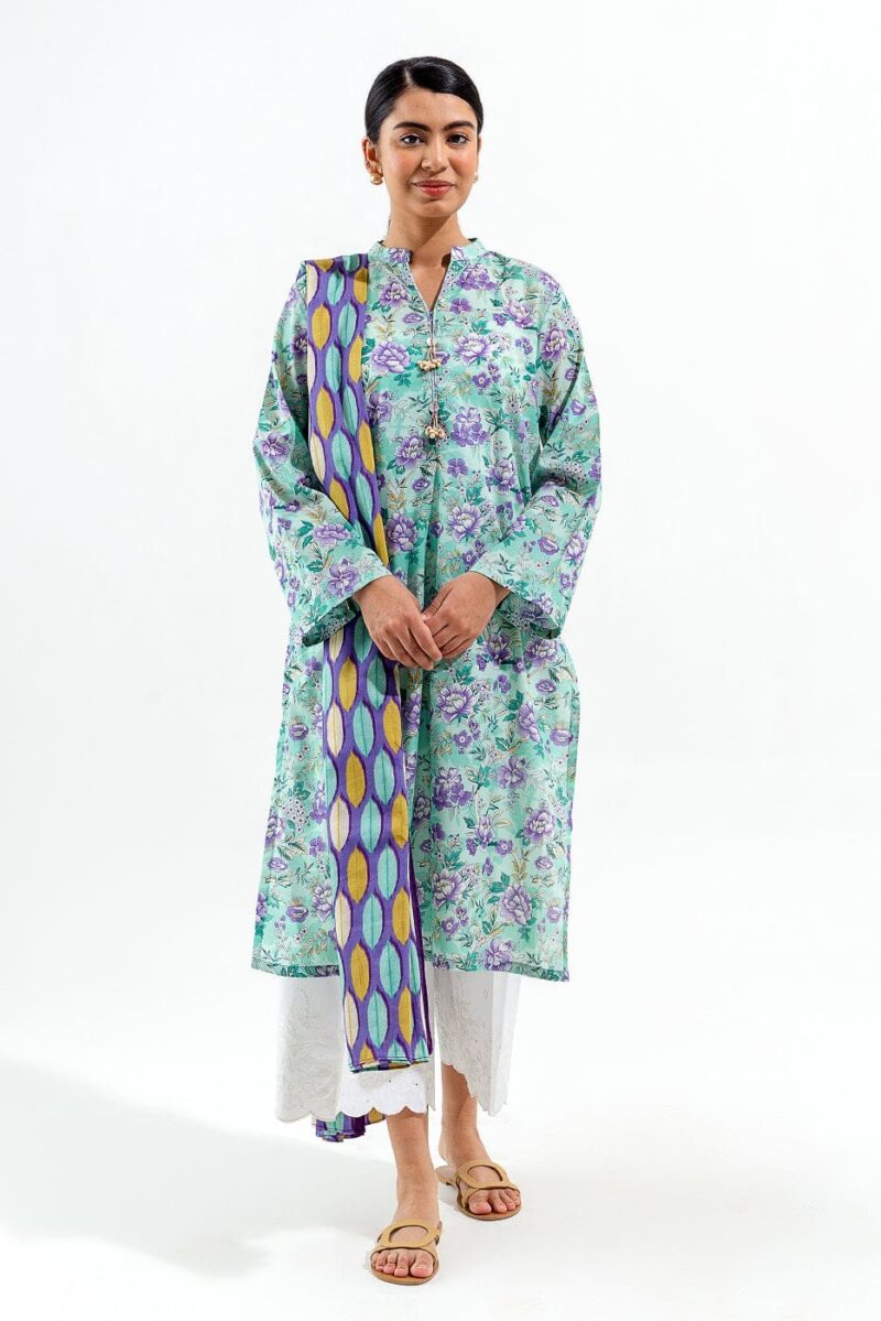 Beechtree 2 Piece Printed Rotary Print Suit Pret