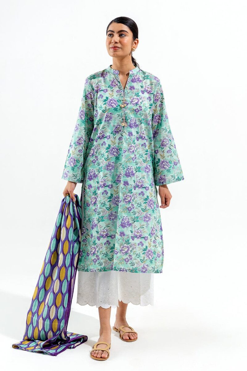 Beechtree 2 Piece Printed Rotary Print Suit Pret