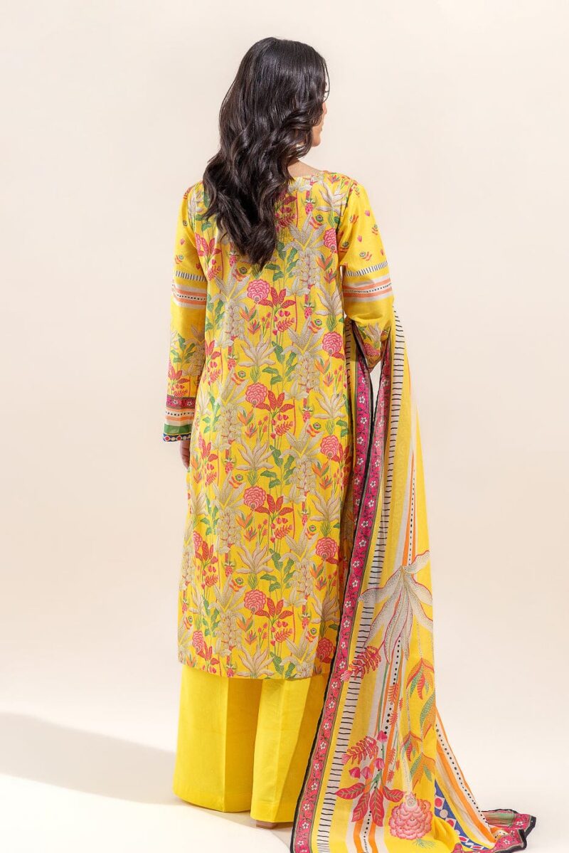 Beechtree 3 Piece Printed Lawn Suit Joyful Spring Unstitched Summer