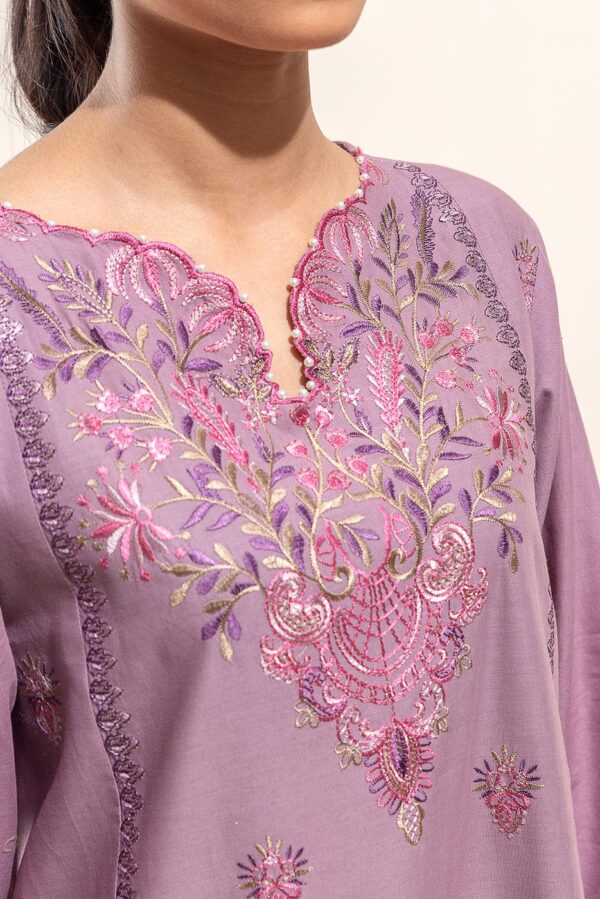 Beechtree 3 Piece Embroidered Lawn Suit Orchid Haze Unstitched Summer