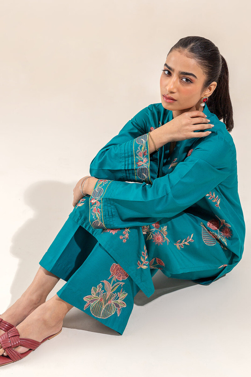 product Beechtree 2 Piece Embroidered Lawn Suit Crystal Lake Unstitched Summer