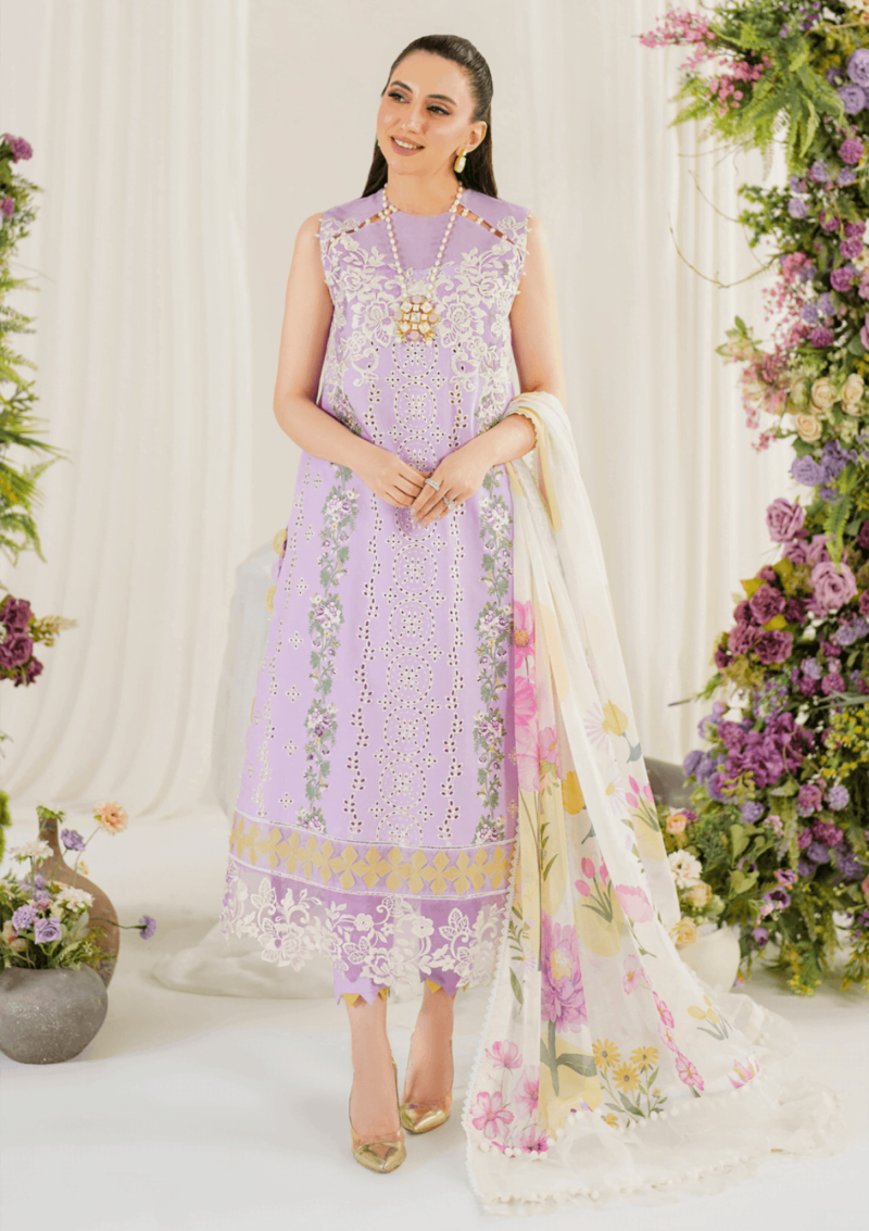 Asifa & Nabeel Ap24 08 Baby S Breath Pretty In Pink Premium Lawn Collection