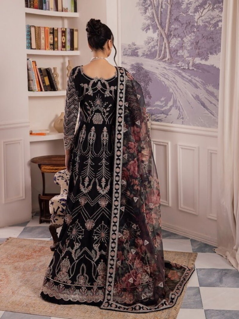 Iznik Chinon Cc-32 Kiah Embroidered Chiffon 3pc Suit Collection 2024