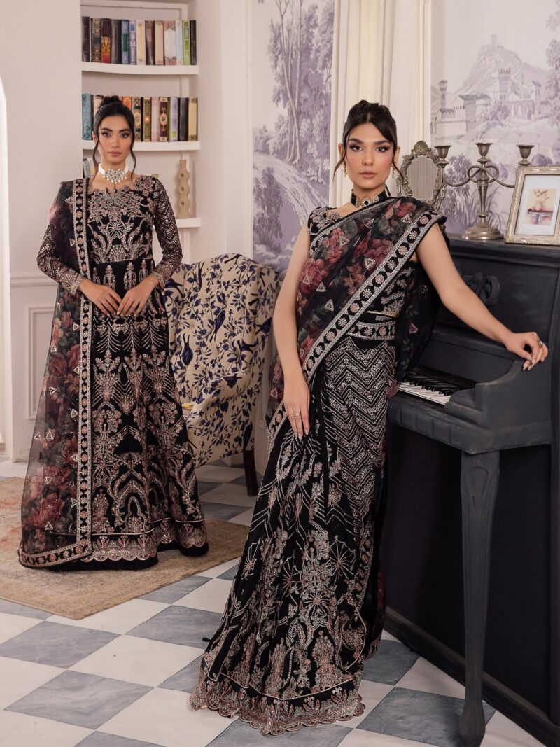 Iznik Chinon Cc-32 Kiah Embroidered Chiffon 3pc Suit Collection 2024