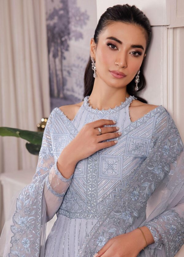 Iznik Chinon Cc-38 Izara Embroidered Chiffon 3Pc Suit Collection 2024