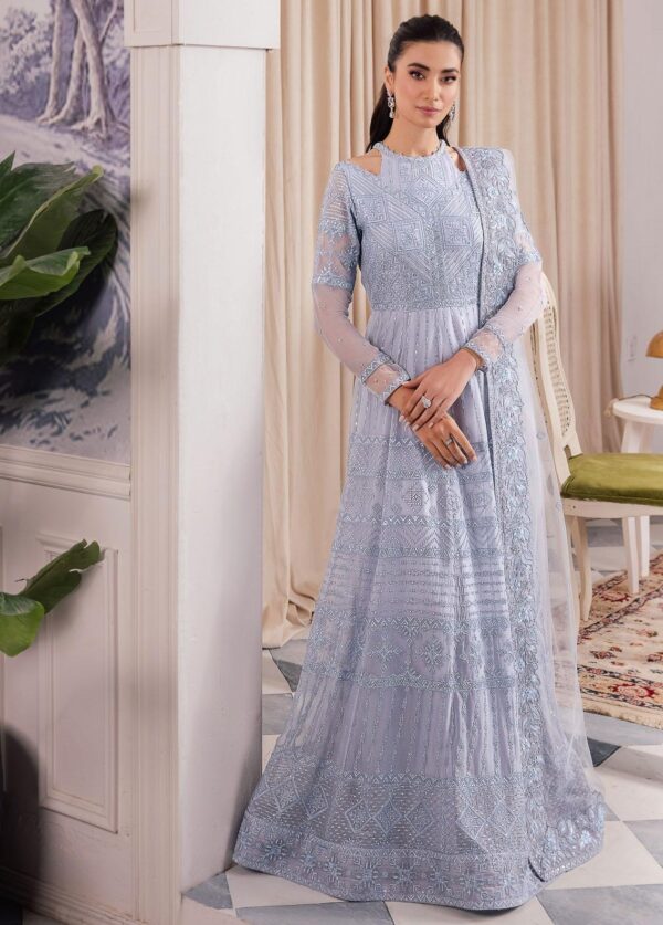 Iznik Chinon Cc-38 Izara Embroidered Chiffon 3Pc Suit Collection 2024