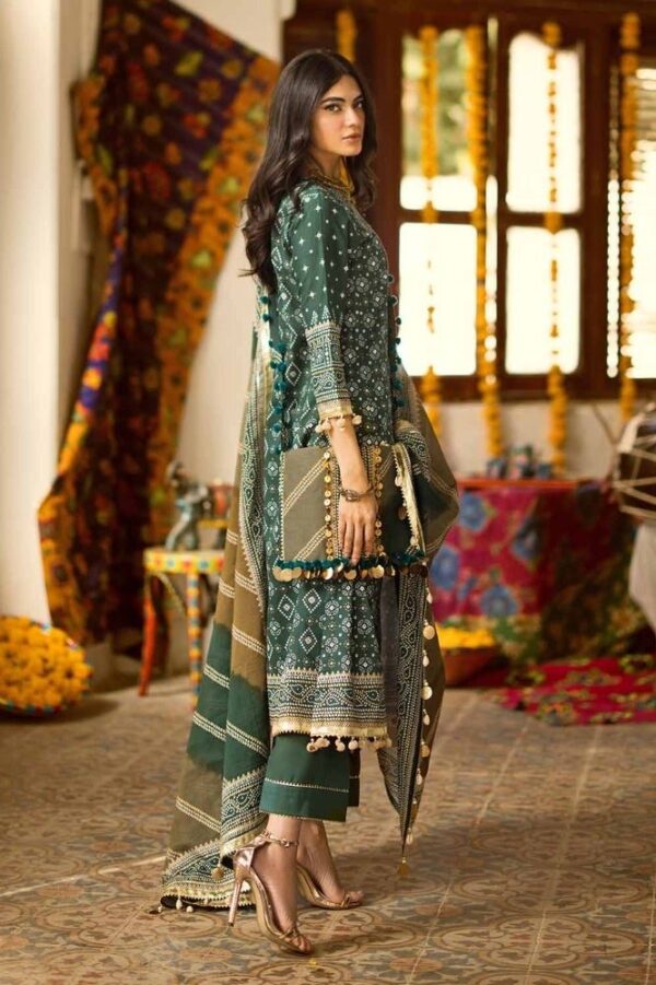 Gul Ahmed Cl-42003B Chunri Embroidered Lawn Collection 2024