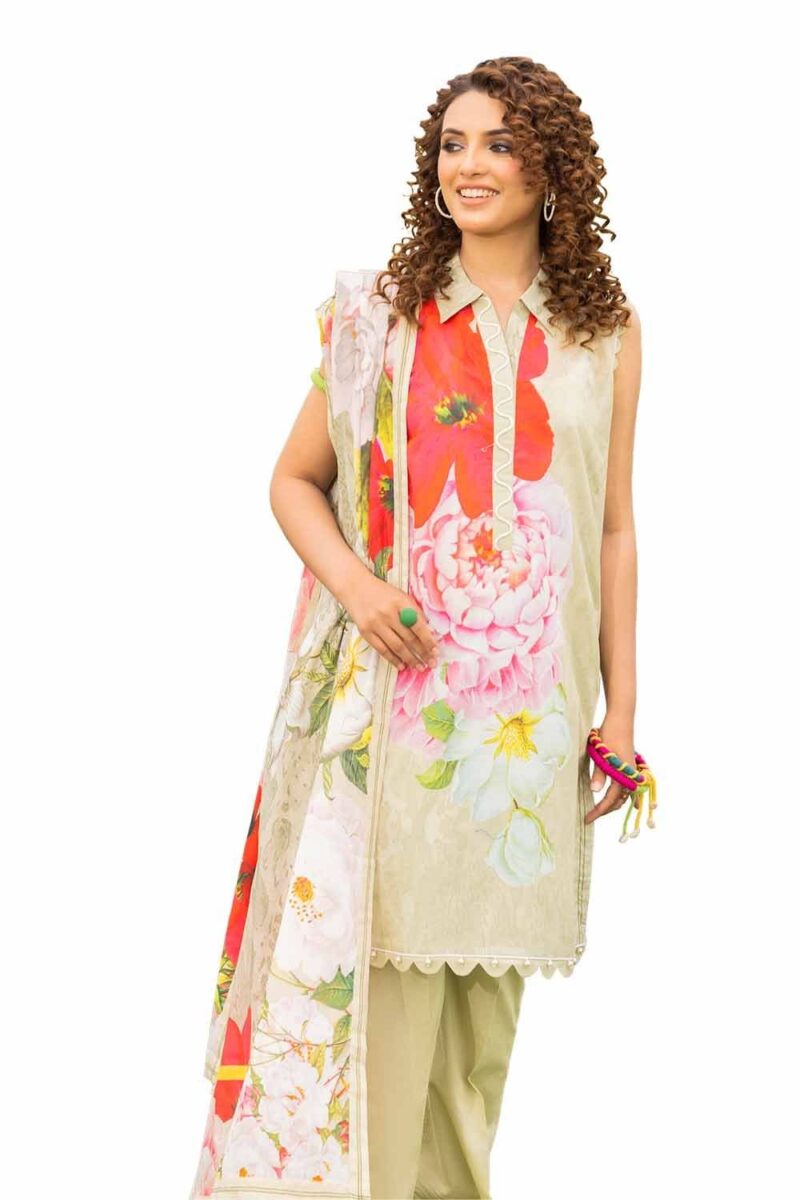 Gul Ahmed Cl-42046a Printed Lawn Collection 2024