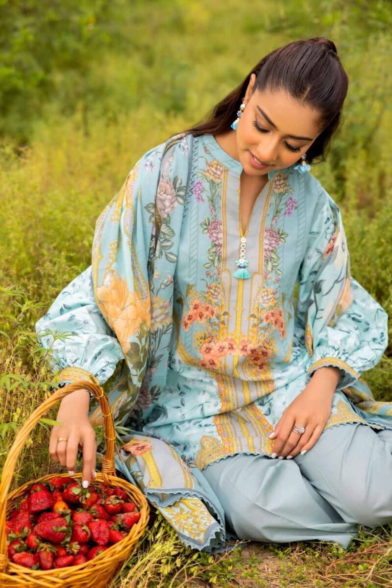 Gul Ahmed Cl-42049b Printed Lawn Collection 2024