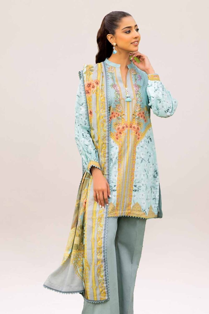 Gul Ahmed Cl-42049b Printed Lawn Collection 2024