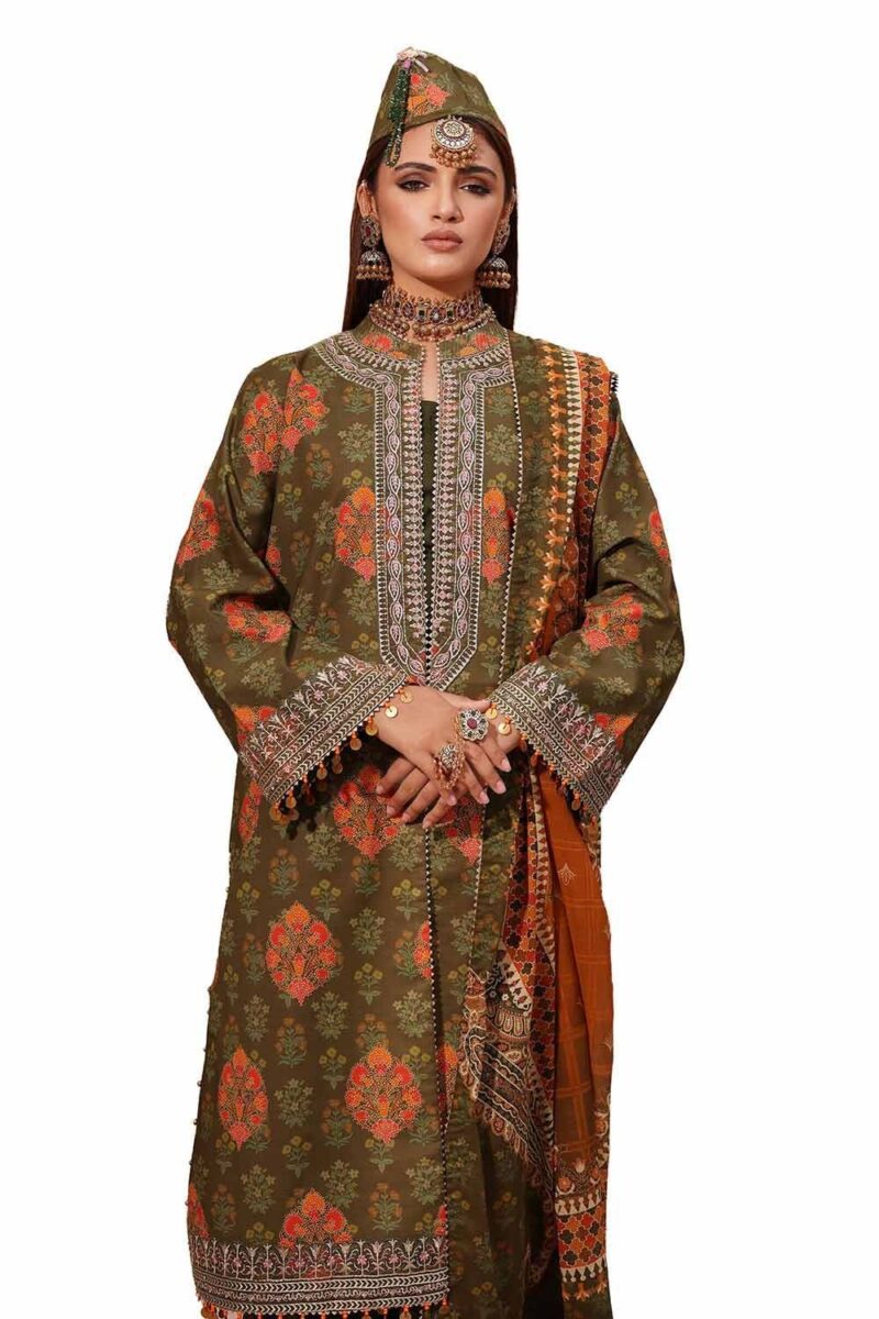 Gul Ahmed Cl-42104 Embroidered Lawn Collection 2024