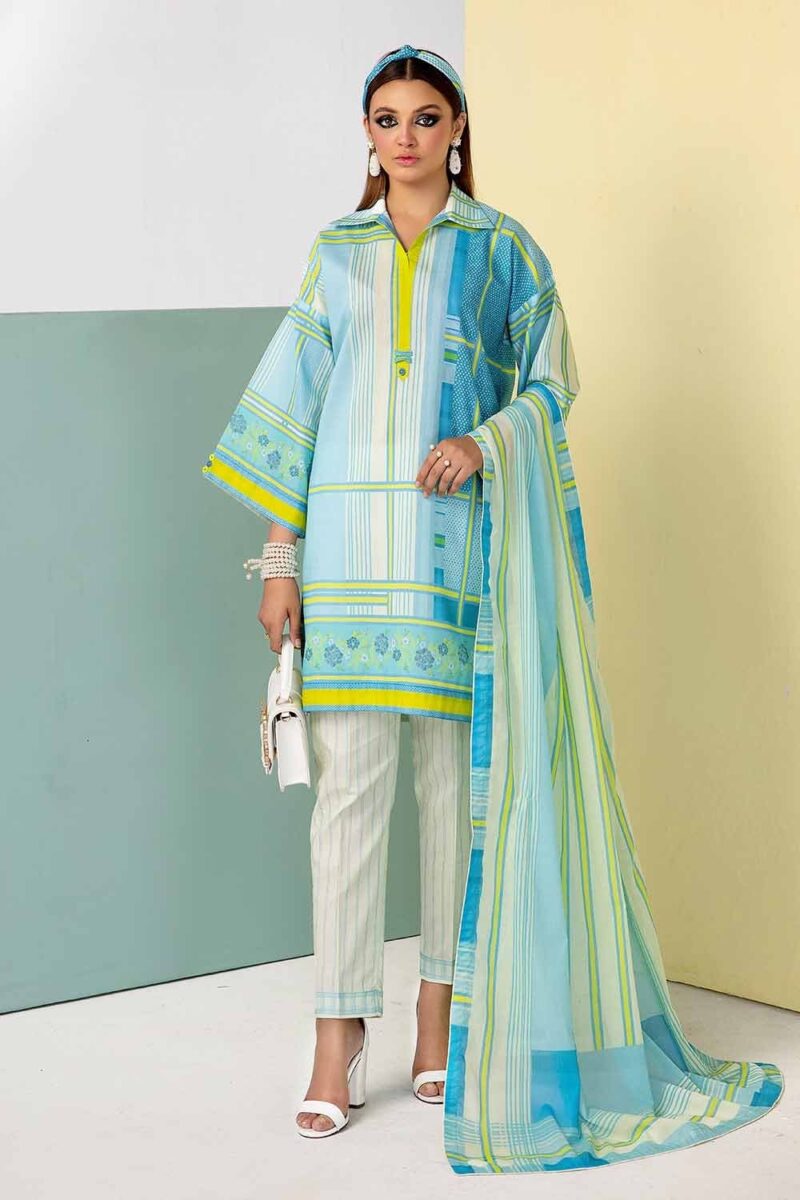 Gul Ahmed Cl-42145 Printed Lawn Collection 2024