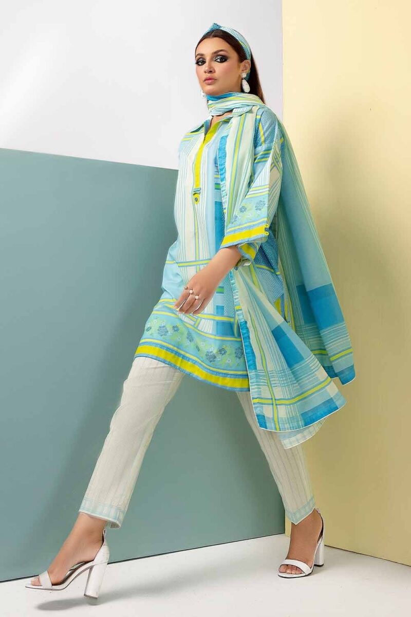 Gul Ahmed Cl-42145 Printed Lawn Collection 2024