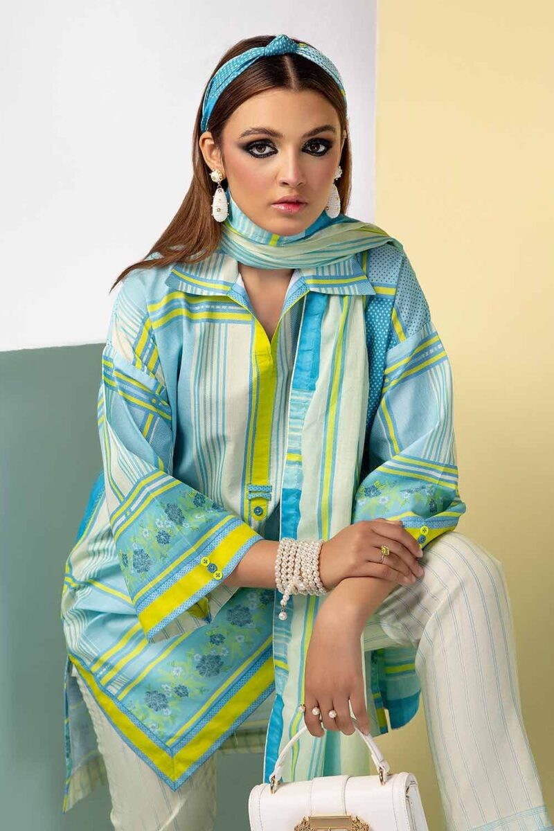 Gul Ahmed Cl-42145 Printed Lawn Collection 2024