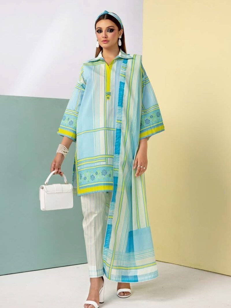 Gul Ahmed Cl-42145 Printed Lawn Collection 2024