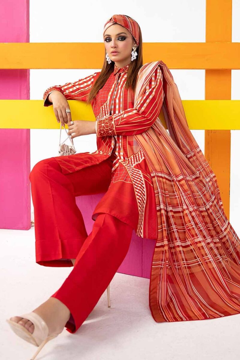 Gul Ahmed Cl-42147 Printed Lawn Collection 2024