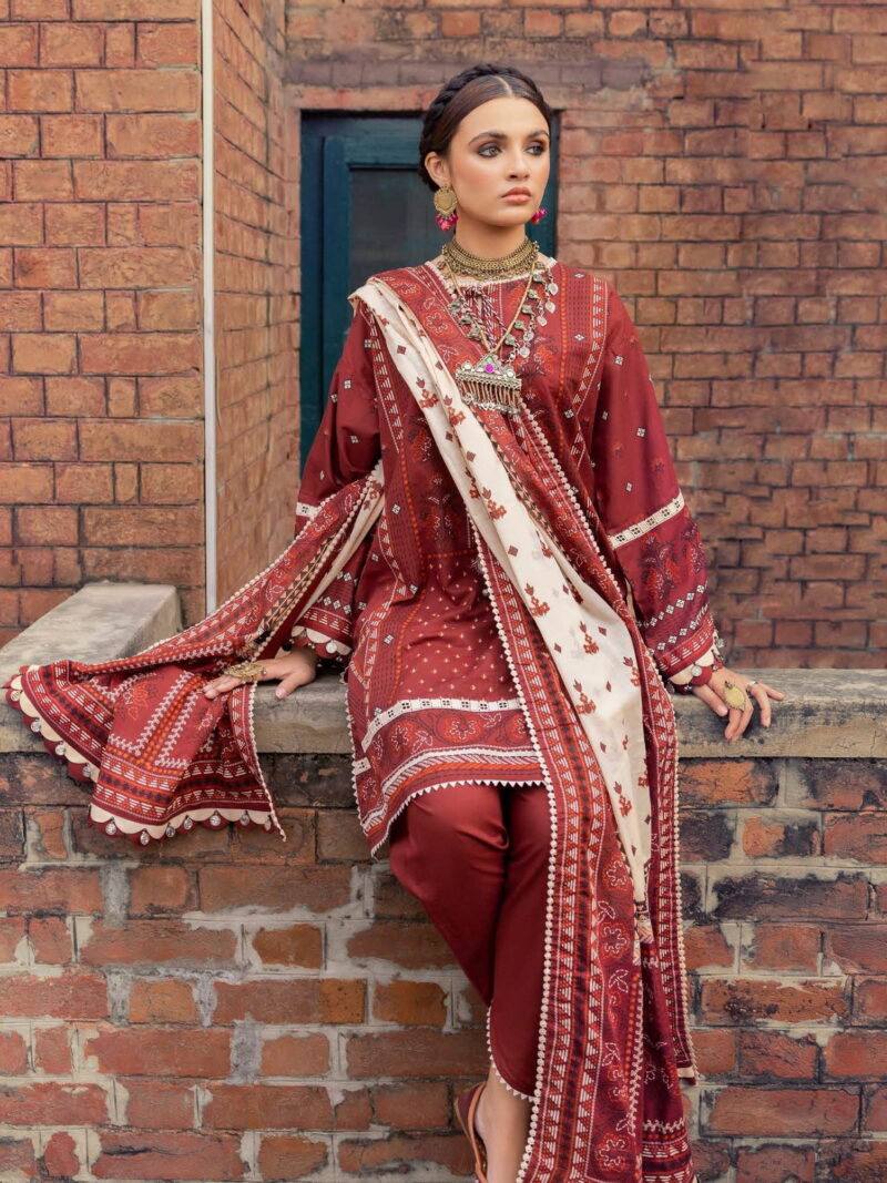 Gul Ahmed Cl-42206 Printed Lawn Collection 2024