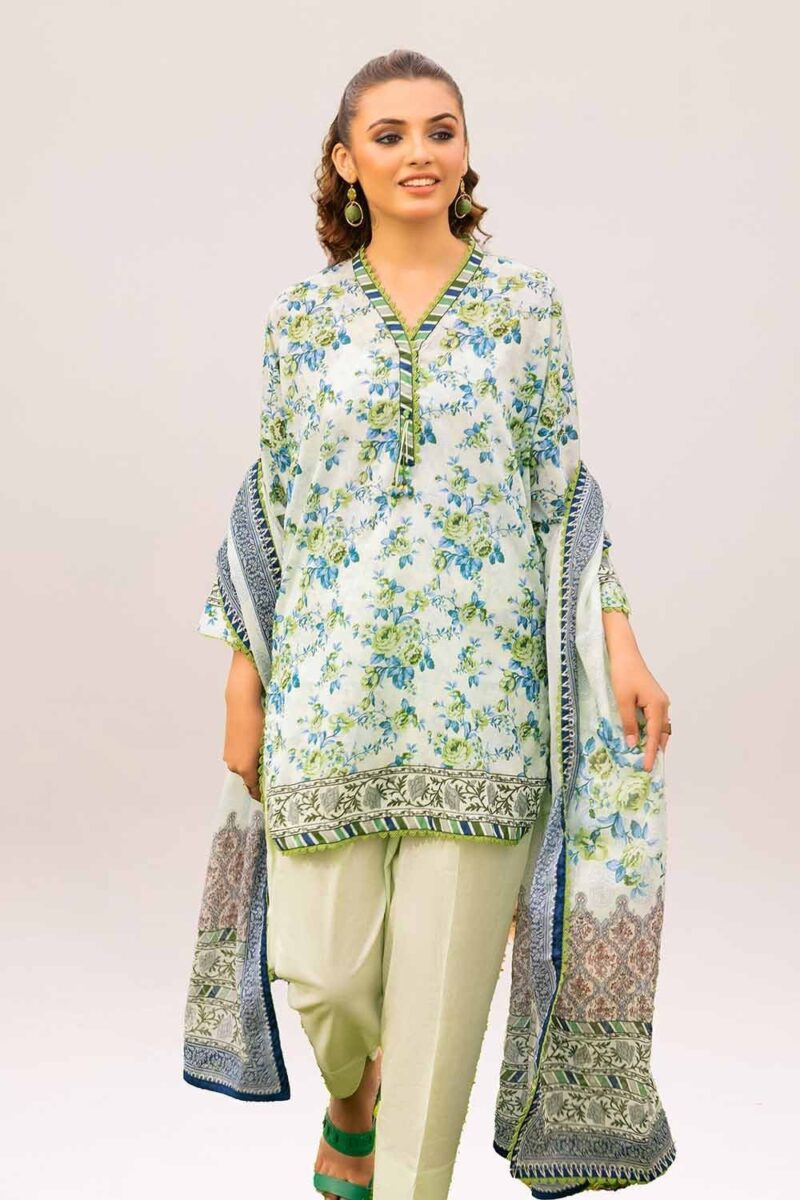 Gul Ahmed Cl-42217 Printed Lawn Collection 2024