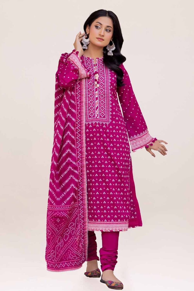 Gul Ahmed Cl-42241b Printed Lawn Collection 2024